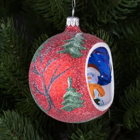 Стъклена топка снежковци - image 4