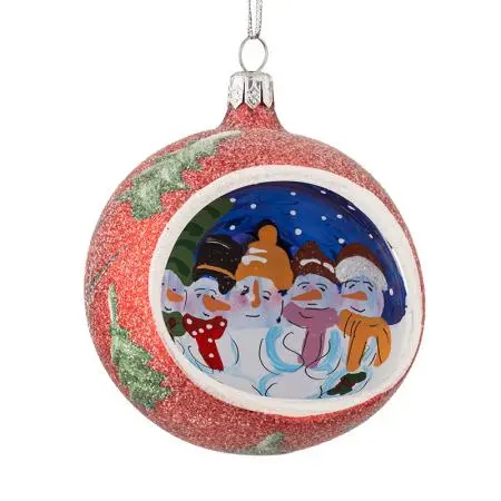 Стъклена топка снежковци