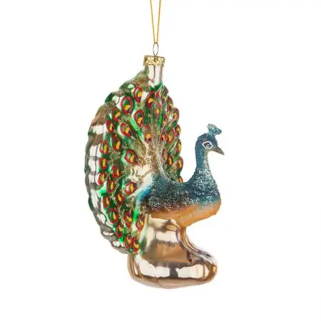 Коледна играчка паун - image 1