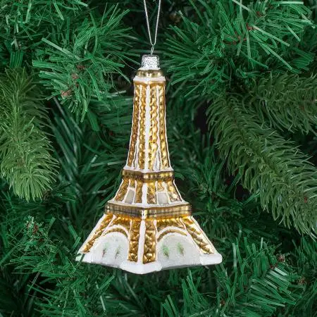 Стъклена играчка Айфелова кула - image 1