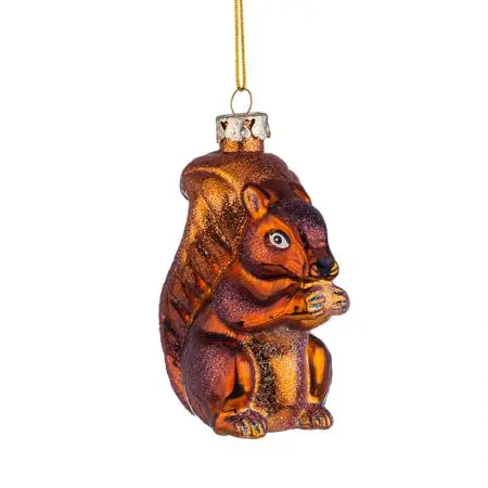 Стъклена играчка катерица - image 1