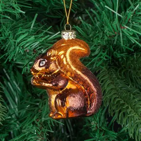 Стъклена играчка катерица - image 2