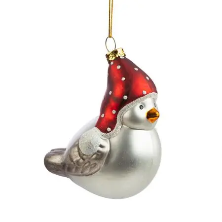 Стъклена играчка птичка - 3