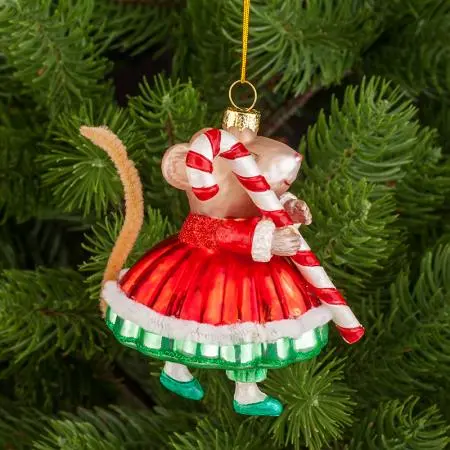 Стъклена играчка мишле - 4