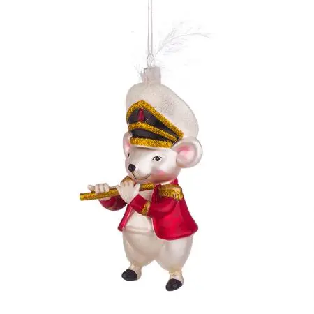 Стъклена играчка мишле музикант - 2