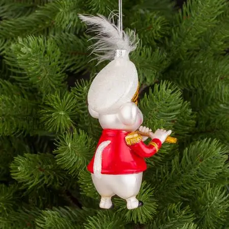 Стъклена играчка мишле музикант - 5