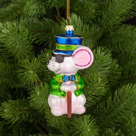 Стъклена играчка мишле - 5