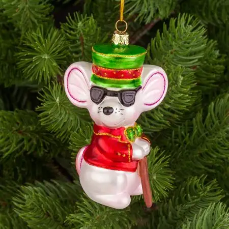 Стъклена играчка мишле - 3