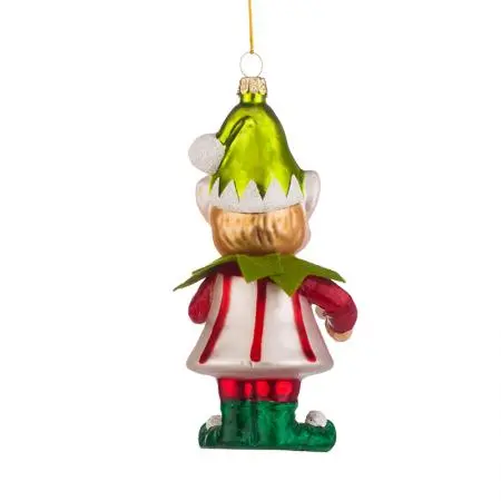 Стъклена играчка елф музикант - image 2