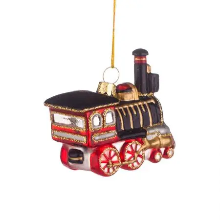 Стъклена играчка локомотив - image 1