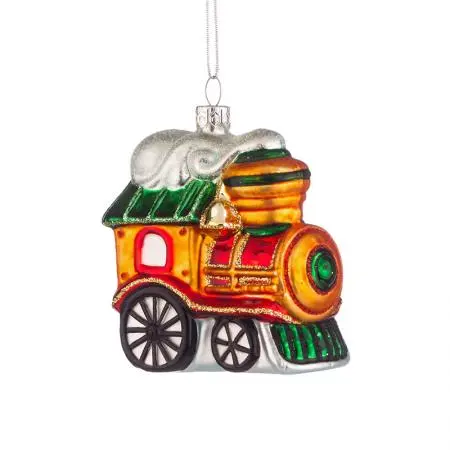 Jucărie din sticlă locomotivă - 1