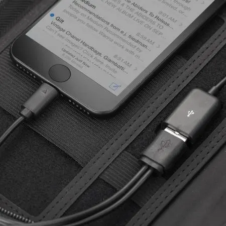 Organizator cu power bank SILVER FLAME - 3