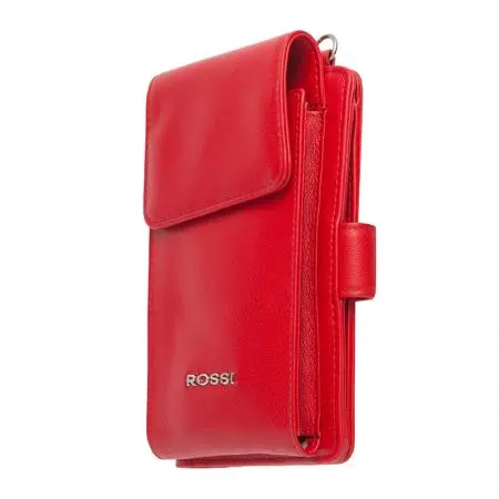 Дамско портмоне цвят Червен - ROSSI - image 5
