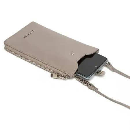 Portofel de damă culoare taupe - ROSSI - image 2
