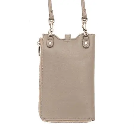 Portofel de damă culoare taupe - ROSSI - image 3