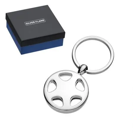 Ключодържател джанта SILVER FLAME - image 1