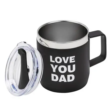 Θερμός ποτήρι I LOVE YOU DAD - μαύρο - image 1