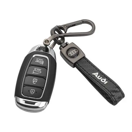 Ключодържател SILVER FLAME с лого на Audi - image 1