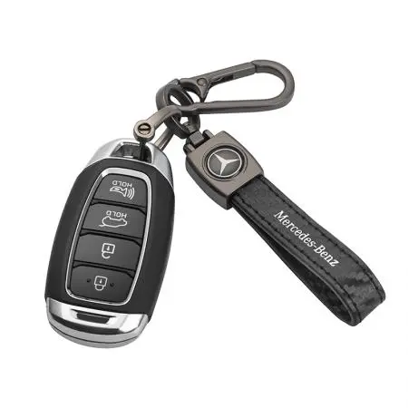 Ключодържател SILVER FLAME с лого на Mercedes - image 1