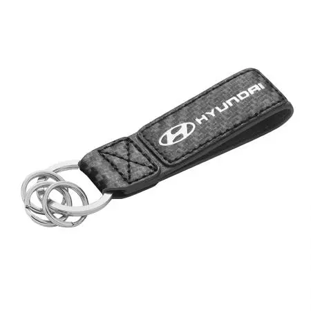 Ключодържател SILVER FLAME с лого на Hyundai