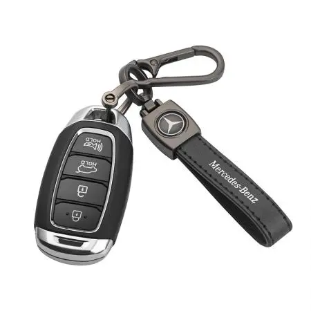 Ключодържател SILVER FLAME с лого на Mercedes - image 1