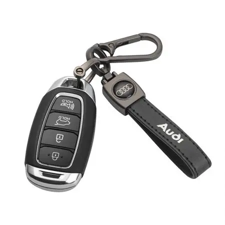 Ключодържател SILVER FLAME с лого на Audi - image 1