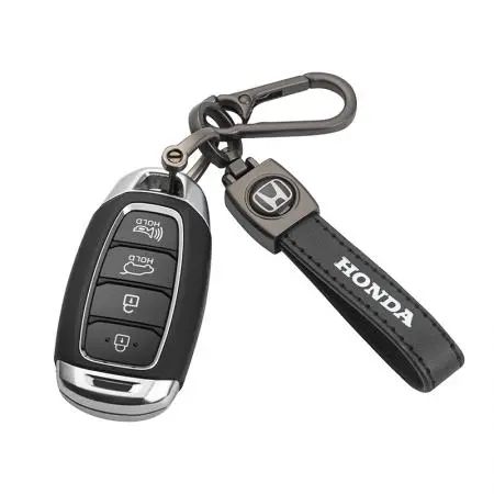 Ключодържател SILVER FLAME с лого на Honda - image 1