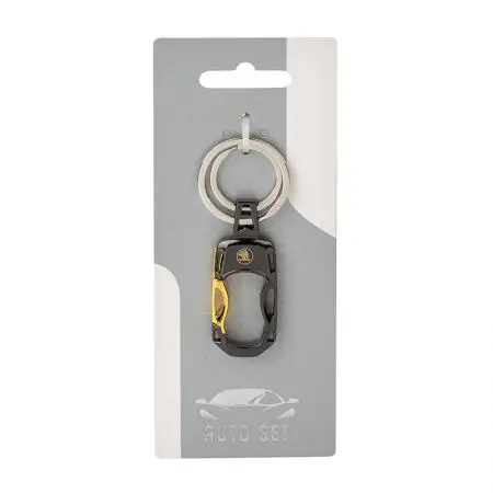 Breloc SILVER FLAME cu logo Skoda - 5