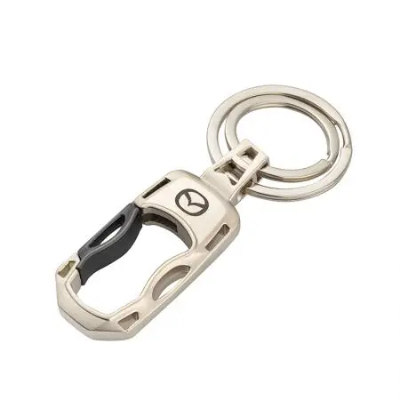 Breloc SILVER FLAME cu logo Mazda - 1