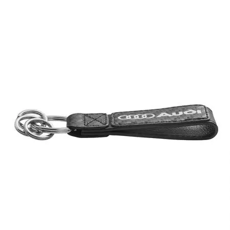 Ключодържател SILVER FLAME с лого на Audi - image 2