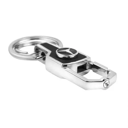 Ключодържател SILVER FLAME с лого на Mercedes - image 1