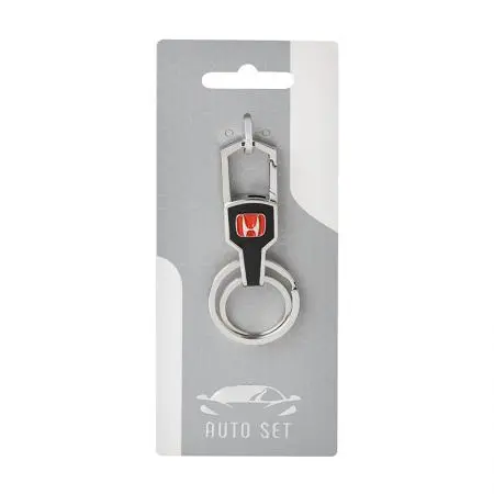 Ключодържател SILVER FLAME с лого на Honda - image 1