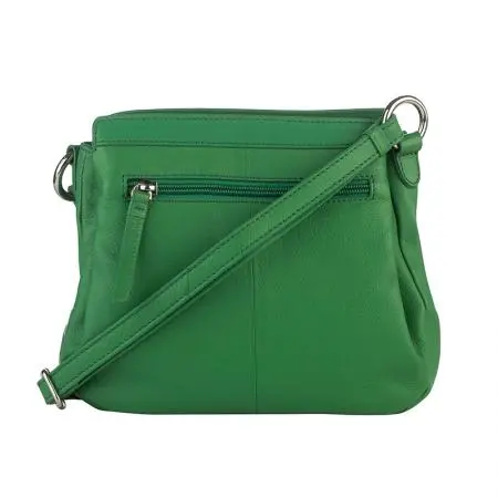 Geantă de damă culoare Verde ierbos – ROSSI - 4