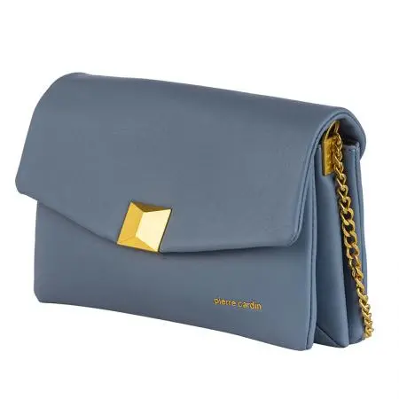 Дамска чанта Pierre Cardin - синя - image 1