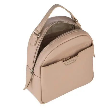 Дамска раница цвят Перлено розово - ROSSI - image 3