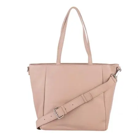 Дамска чанта цвят Перлено розово - ROSSI - image 4