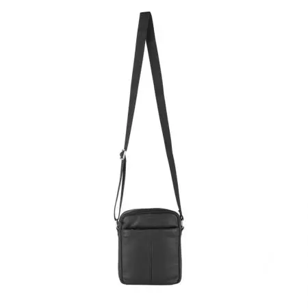 Мъжка чанта цвят черен - SILVER FLAME - image 4