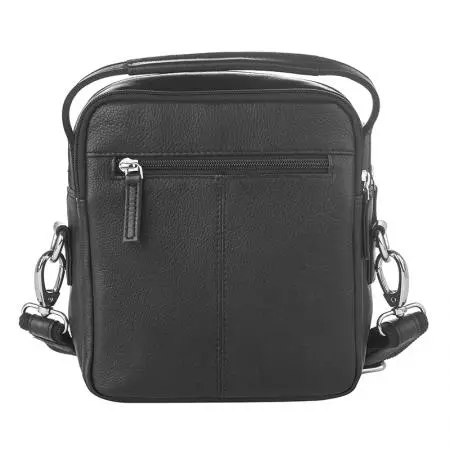 Мъжка черна чанта SILVER FLAME - image 3