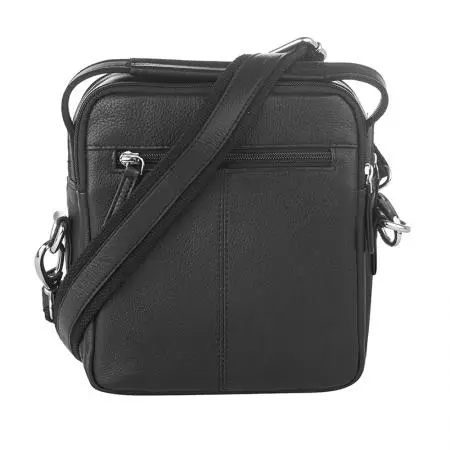 Мъжка черна чанта SILVER FLAME - image 4