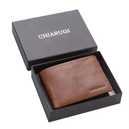 Мъжки портфейл светло кафяв – CHIARUGI - image 5