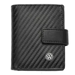 Мъжки вертикален портфейл SILVER FLAME с лого на Volkswagen