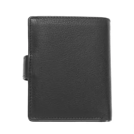 Мъжки вертикален портфейл SILVER FLAME - черен - image 4