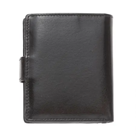 Мъжки вертикален портфейл SILVER FLAME - черен - image 4