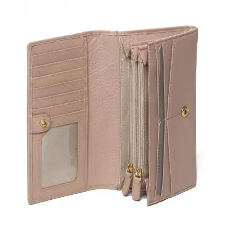 Дамско портмоне цвят Перлено розово - ROSSI - image 1