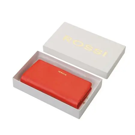 Дамско портмоне цвят Оранжево - ROSSI - image 5