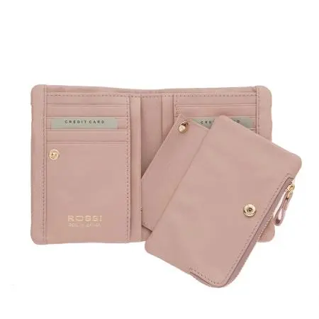 Дамско портмоне цвят Перлено розово - ROSSI - image 2