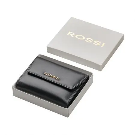 Дамски портфейл в черно - ROSSI - image 4