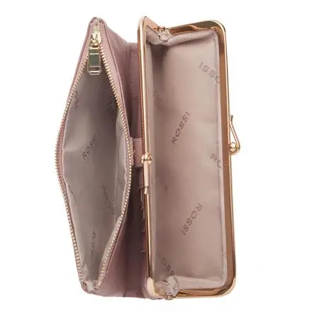 Дамско портмоне цвят Перлено розово - ROSSI - image 2