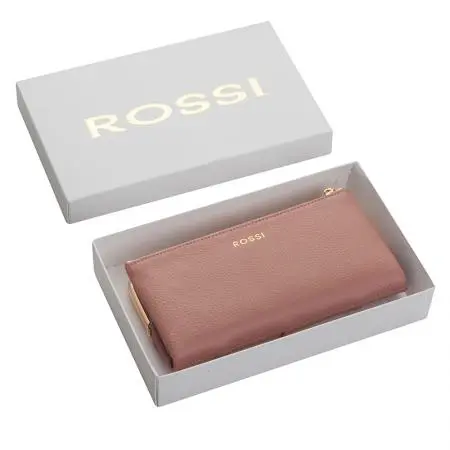 Дамско портмоне цвят Перлено розово - ROSSI - image 4