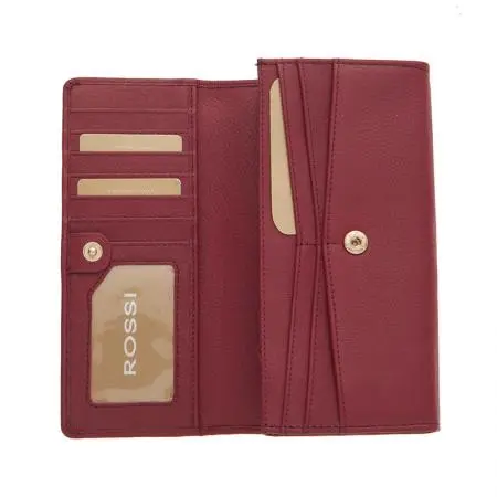 Дамско портмоне винено червено ROSSI - image 2